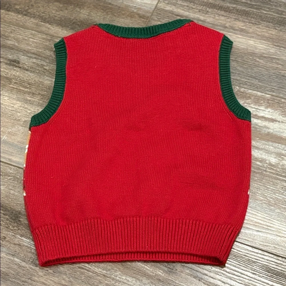 Gymboree Fair Isle Holiday Christmas Vest 3t NEW